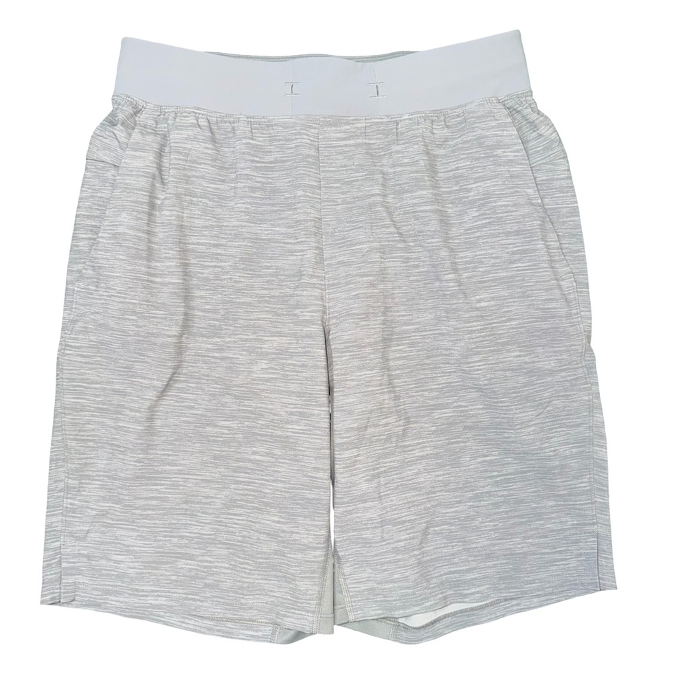 Lululemon T.H.E men’s heathered grey lined shorts. Size small 9” seam